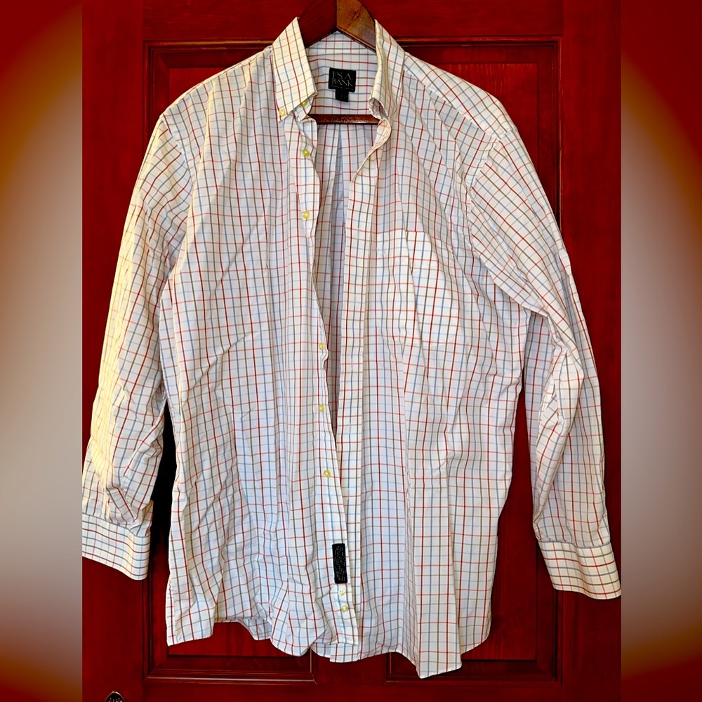 Joseph A Bank Traveler’s Collection Dress Shirt